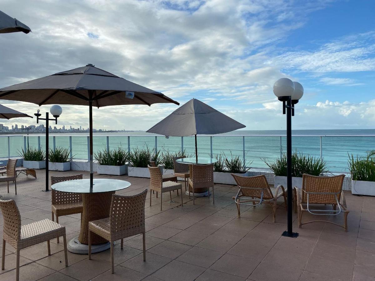 شقة Bela Hospedagem - #Blue Sunset 501 - Conforto A Beira Mar De Cabo Branco João Pessoa المظهر الخارجي الصورة