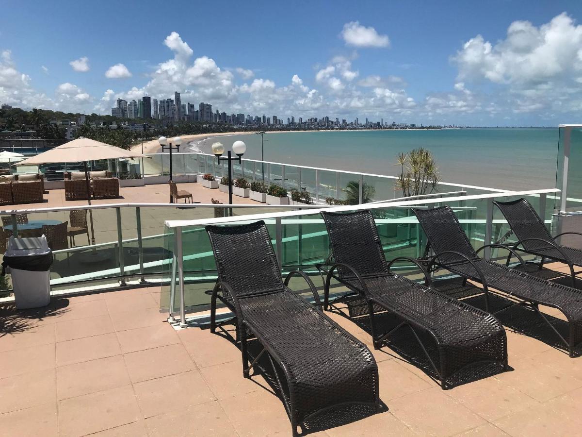 شقة Bela Hospedagem - #Blue Sunset 501 - Conforto A Beira Mar De Cabo Branco João Pessoa المظهر الخارجي الصورة